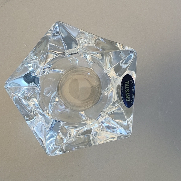 Beautiful Party Light Crystal Candle Holder NIB - Picture 7 of 7